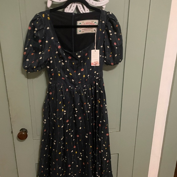 Agua by Agua Bendita Pomelo long Dress NWT size Small - Picture 3 of 7